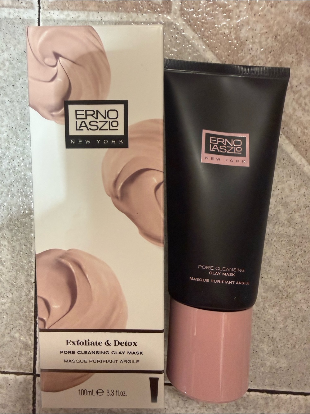 Erno Laszlo Pore Cleansing Clay Mask Exfoliating Detoxifying 3.3 fl oz